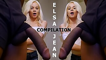 ¡compilación De Pollas Grandes De Elsa Jean, De 18+, Con Pandilleros Follando!