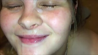 Hardcore Blowjob And Facial For Horny Teen