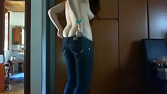 Mature Italian Mom Shows Off Her Tight Jeans And Asks You To Smell Her Ass