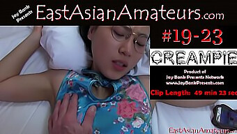 Sebuah Pasangan Terlibat Dalam Filem Lucah Yang Menampilkan Creampie Seorang Gadis Cina.