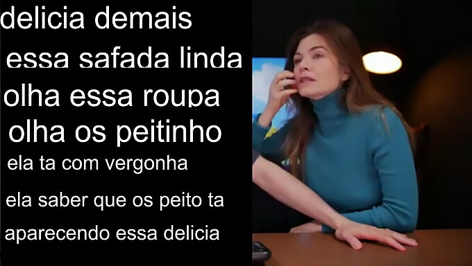 Nilce Moretto, Uma Morena Peluda, Mostra Suas Habilidades Orais Neste Vídeo