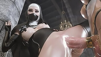 Religious Women Getting Naughty - 3d Animations