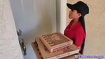 Delivery Girl Gets Naughty In This Steamy Sex Video