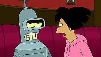 Amy И Bender В Битка За Карикатурно Порно