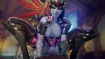 Preparati Per Un'Azione 3d Con Dva, Mercy E Widowmaker In Questa Compilation Hentai Inedita.