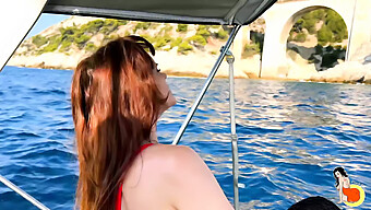 Une Chatte Serrée Et Une Éjaculation Qui Vous Satisfera: La Balade Amateur De Stacy Sur Un Yacht