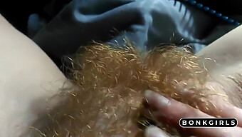 Redhead'S Hairy Pussy