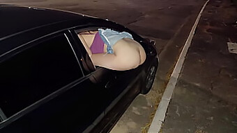 Wife'S Ass Is Exposed For Public Anal Sex In Public Place