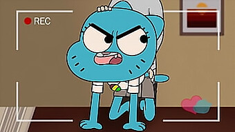 니콜 워터슨의 첫 번째 아마추어 비디오 - A World Of Gumball