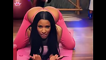 Nicki Minaj Zažívá Své Nejžhavější Okamžiky V Naolejovaném A Oholeném Vystoupení.