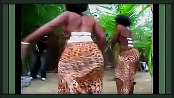 African Mapouka Twerking And Bouncing