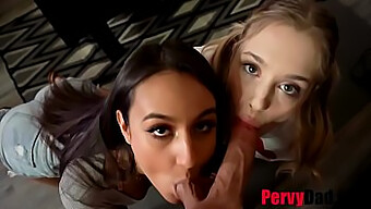 Anastasia Knight E Eliza Ibarra Em Um Trio Anal Selvagem