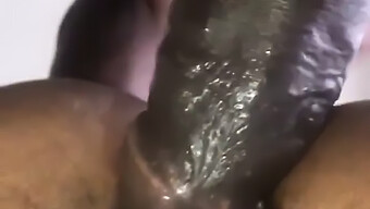 Teen (18+) Jamaican Pussy Squirts In Anal Creampie