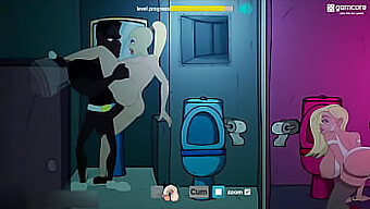 Fucking Guy Has Anal Sex With A Prostitute In A Club Bathroom - Animated Porn